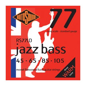 Bassokitaran kielisarja 045-105 Rotosound Jazz Bass 77 flatwound