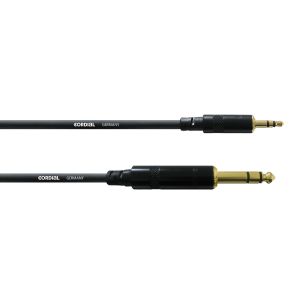 Johto Cordial 3m stereoplugi 6,3mm - 3,5mm (AUX)
