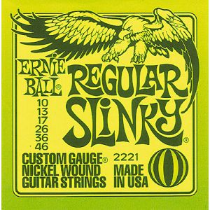 Sähkökitaran kielisarja 010-046 Ernie Ball Regular Slinky