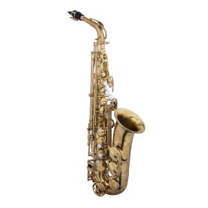 Alttosaksofoni Jupiter JAS1100NBQ "Natural brass", lakkaamaton