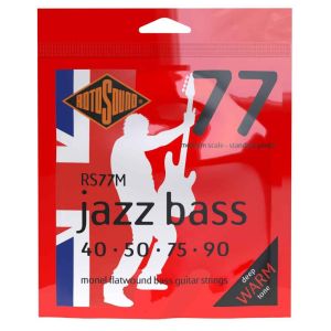 Bassokitaran kielisarja 040-090 Rotosound Jazz Bass 77 Medium Short Scale Flatwound