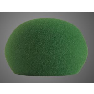 Tuulisuoja Shure SM58-mikrofonille, vihreä väri