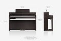 Digitaalipiano Roland HP704-WH