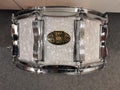 Virveli Ludwig Classic Maple 14" x 6,5" LS403 Anniversary 100 vintage white -k&auml;ytetty
