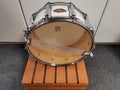 Virveli Ludwig Classic Maple 14" x 6,5" LS403 Anniversary 100 vintage white -k&auml;ytetty