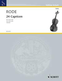 Rode: 24 Caprices for viola