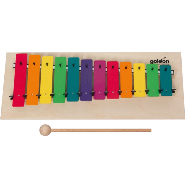 Lasten kellopeli Goldon soprano Boomwhackers v&auml;rit