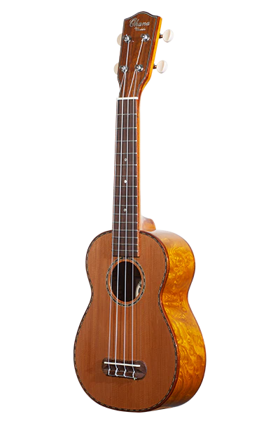Ukulele Ohana SK-50WG Sopraano kokopuukantinen seetri/pajupuu