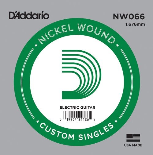 S&auml;hk&ouml;kitaran irtokieli D'Addario .066 punottu