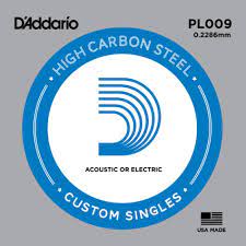 S&auml;hk&ouml;kitaran irtokieli D'Addario .009
